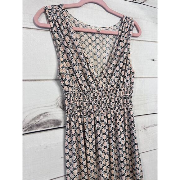 Max Studio Dress Size MED Black Pink White Sleeveless - Picture 6 of 6